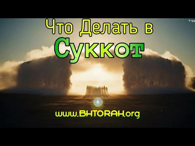 Заповеди Суккота: Что можно и чего нельзя делать