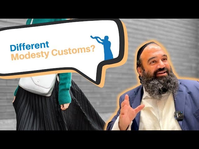 Is there different customs how modesty is followed?