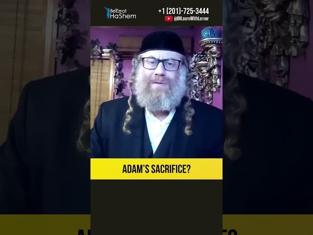 🐂 Adam's Sacrifice #Torah #shorts