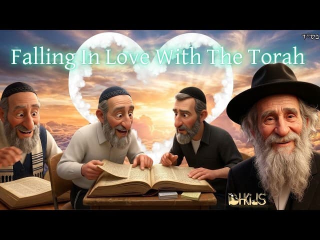 Falling In Love With The Torah ❤️📖🔥| TORAH FOR KIDS AI
