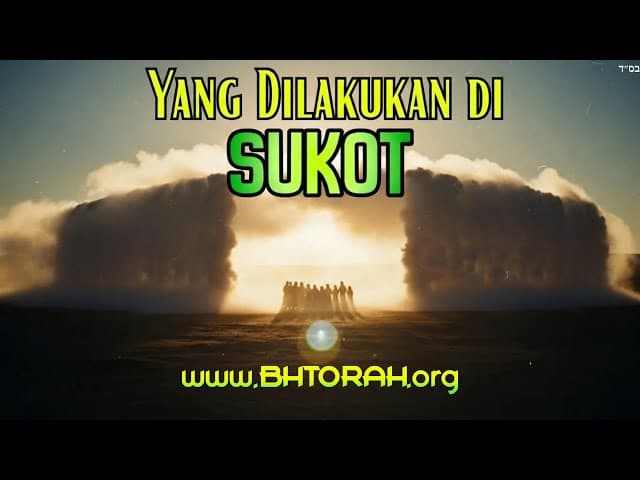 Mitzvot Sukkot: Hal yang Harus Dilakukan dan Tidak Boleh Dilakukan