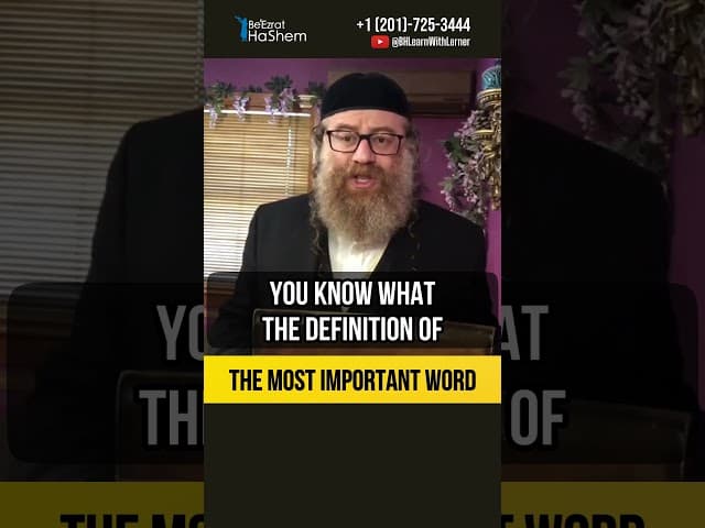 The most important word 😲 Fake Shepherds and Erev Rav in the End of Times #shorts #torah