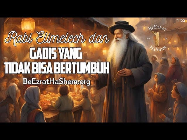 Dongeng Chassid Bocah Perempuan yang Tak Bisa Tumbuh