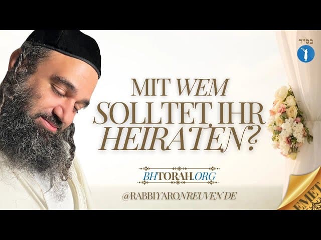 Mit wem solltet ihr heiraten