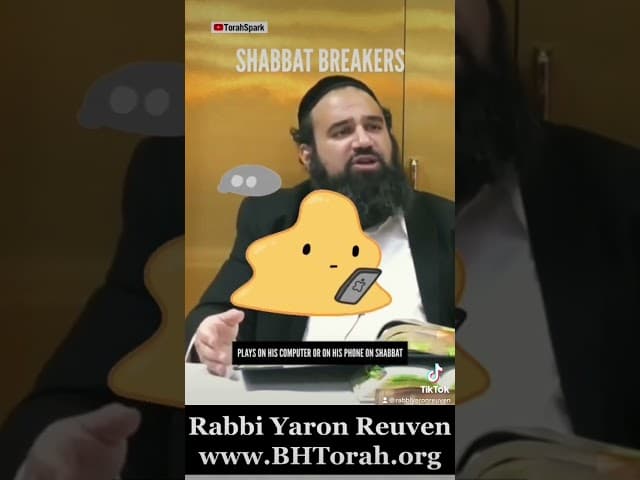 El judío que no guarda Shabat se desconecta de HaShem - Un clip doblado al Castellano