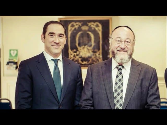 UK Chief Rabbi Ephraim Mirvis & Joseph Dweck PROUDLY Distorting Torah