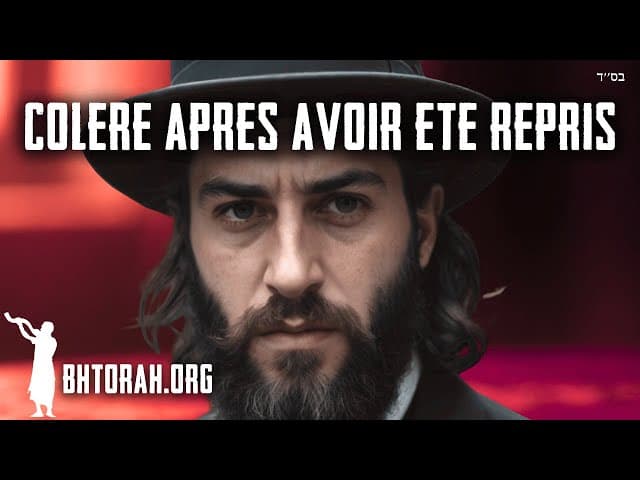 Et si quelqu'un se fâchait après un reproche ?