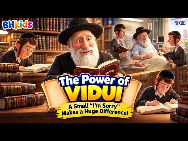 The Power Of Vidui | Shaagat Aryeh | TORAH FOR KIDS AI