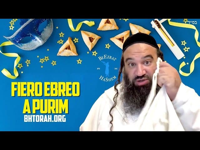 Essere un fiero ebreo a Purim.