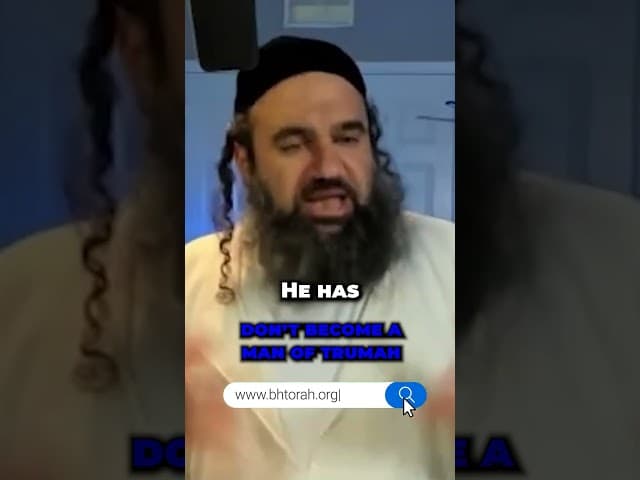 Don't Become a Man of Trumah