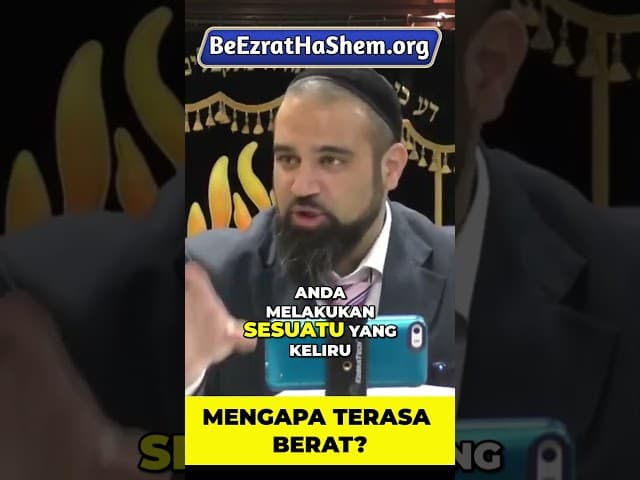Jika Itu dari Tuhan, Mengapa Tidak Terasa Seperti Berlian? #Torah #Yahudi #RabiYaronReuven