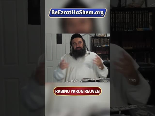 Você Está Confiando em Hashem ou Apenas Desesperado #Torá #Judeu #RabinoYaronReuven