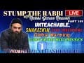 STUMP THE RABBI
