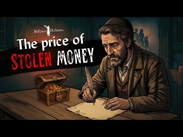 Stolen money will cost you much 💵 Stories with Illustrations #Torah