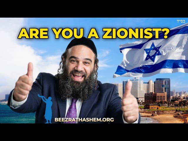 This Rabbi Is The Biggest Zionist in The World