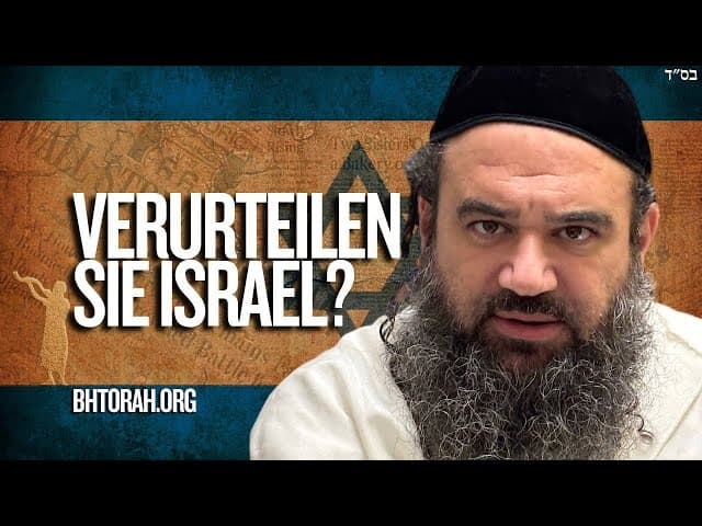 Jüdischer Rabbi verurteilt Israels Handlungen