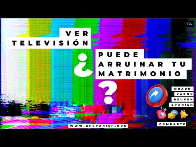 ¿Es posible que ver Televisión arruine vuestro Matrimonio? Un clip de 8 minutos