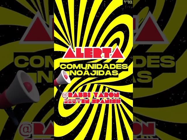 Alerta a las comunidades noájidas