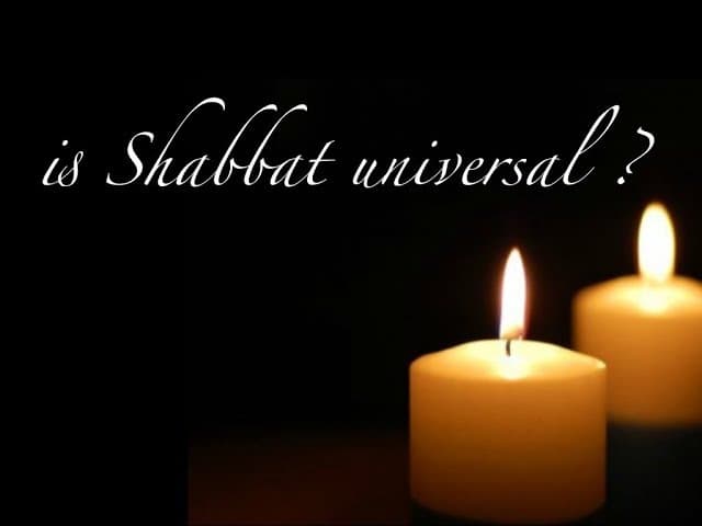 Daily Chidush: Why are Noahides (non Jews) not allowed to observe Shabbat?