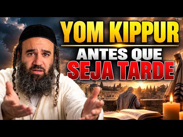 Pare de Reclamar Antes que Seja Tarde Demais | Repreensão Antes de Yom Kippur
