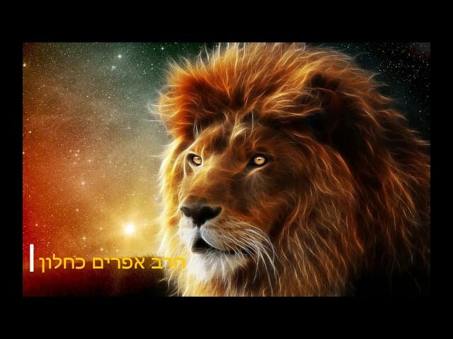 פרשת נח רעיונות מדהימים מהרב אפרים כחלון