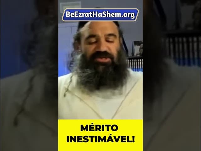 O Maior Mérito Nos Céus O Poder De Trazer Almas Para HaShem #Torá #Judeu #RabinoYaronReuven