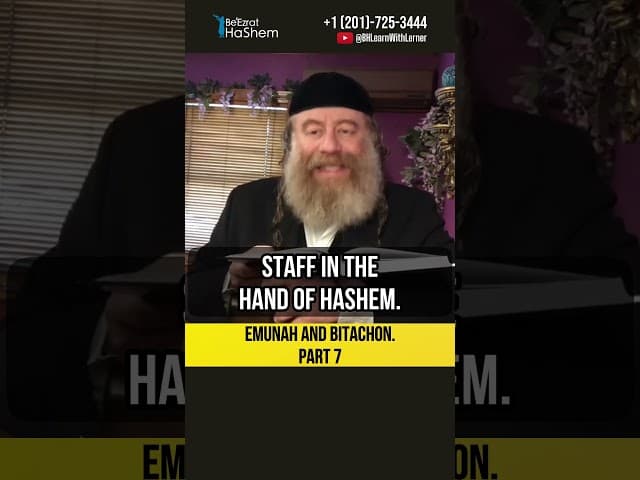 7️⃣ Emunah and Bitachon 💡 Understanding Hashem's Message #shorts #Torah