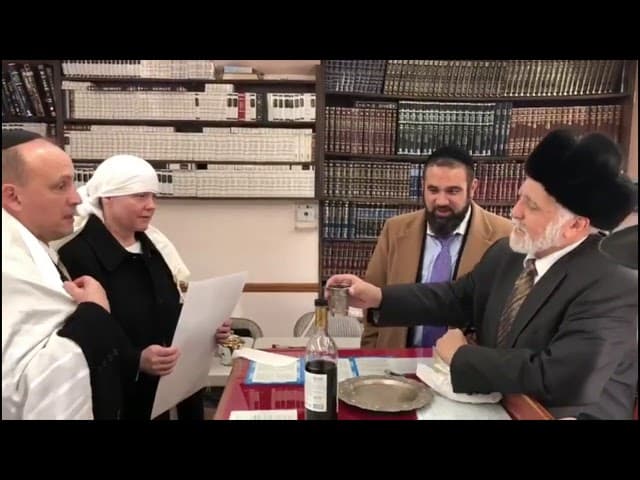 Orthodox Jewish Conversion & Wedding Combo at Beit Din AMAZING MUST WATCH