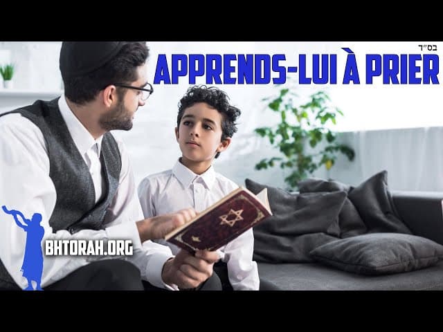 Enseigner à votre fils à prier dans le judaïsme.