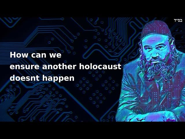 How can we ensure another holocaust doesnt happen