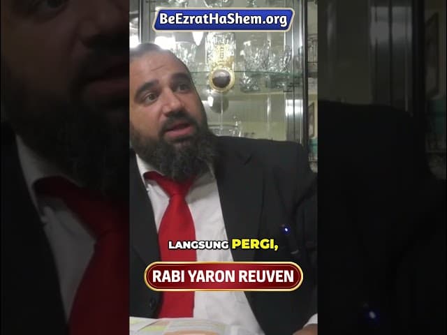 Kesalahan Kecil yang Menghancurkan Doa Anda #Torah #Yahudi #RabiYaronReuven