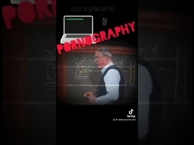 Pornografi adalah salah satu racun terbesar di generasi ini.