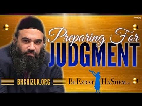 PREPARING FOR THE JUDGEMENT