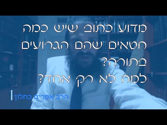 שו''ת חומרת חטאים | קצרים