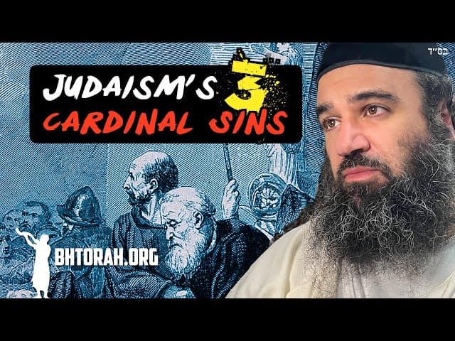 Die And Not Sin Judaism's Three Cardinal Sins