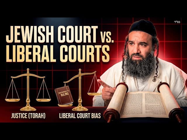 Jewish Court vs. Liberal Courts SHOFTIM | Stump The Rabbi (278)