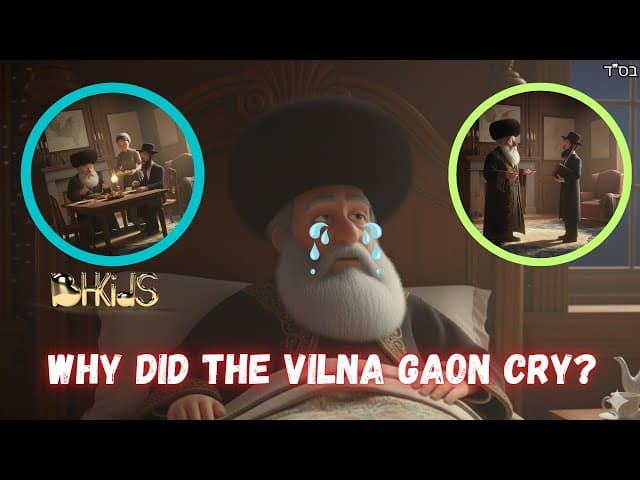The Value of time | The Vilna Gaon | TORAH FOR KIDS AI