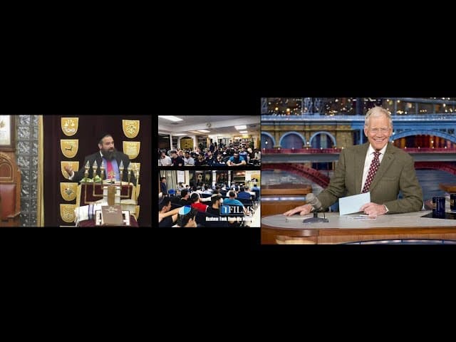 Shiur Torah vs. Talk Show