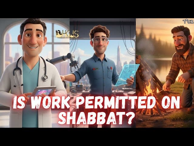 Is Work Permitted On Shabbat | TORAH FOR KIDS AI