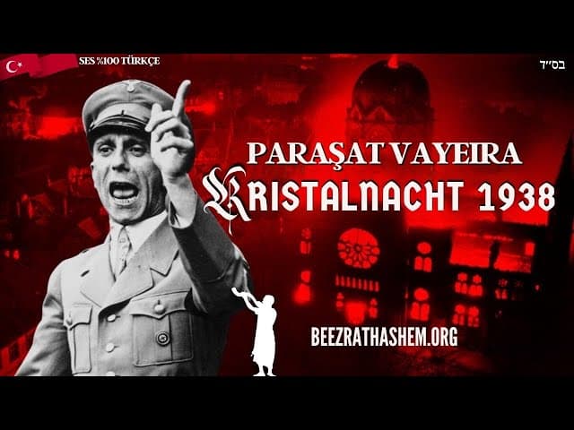 Parashat Vayeira: Kristallnacht anısı