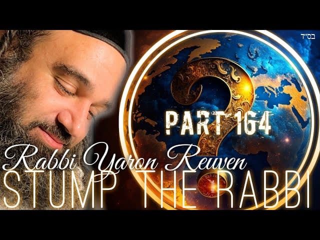 BAMIDBAR, Social Media, EQUALITY, Ethiopian Jew, WOMEN'S BLESSING, Gehinnom - Stump The Rabbi (164)