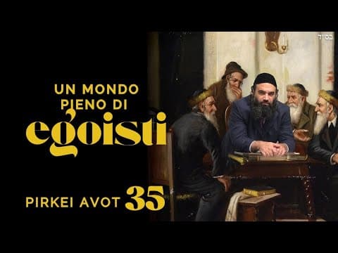 Un mondo pieno di egoisti.