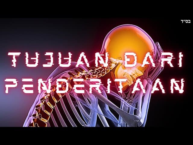 Mengapa Tuhan Perlu Membuat Kita Menderita?