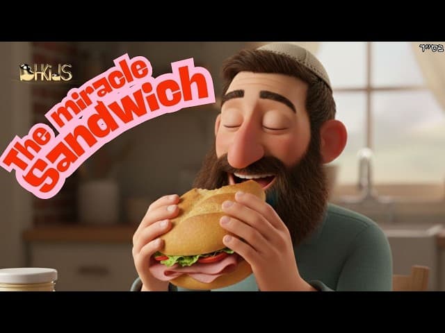 The Miracle Sandwich🥪🌍 | TORAH FOR KIDS AI