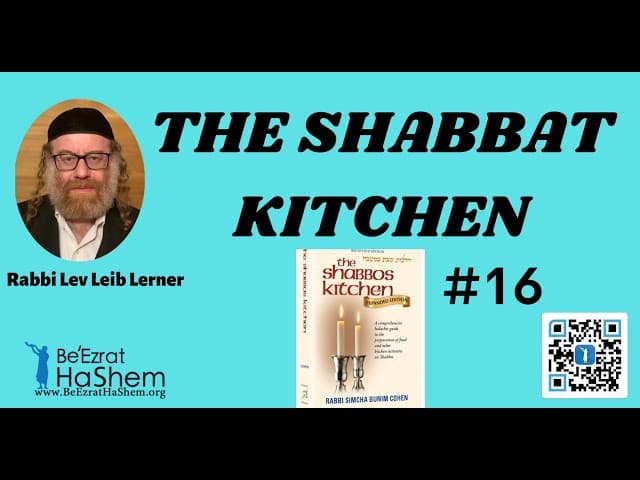 THE SHABBAT KITCHEN - 16