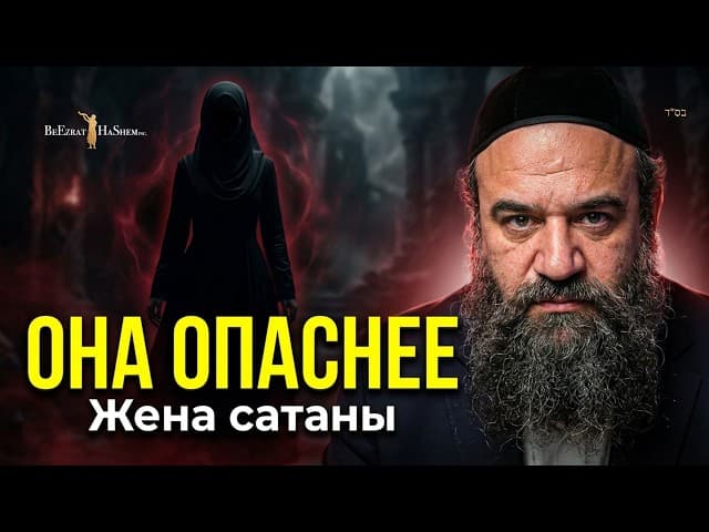 Жена Сатаны. Она Опаснее | Раввин Ярон Реувен