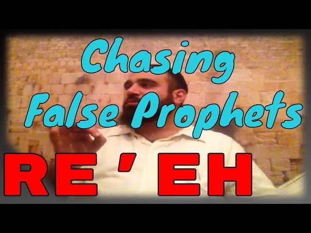 Parashat Re'eh, False Prophets Proofs, Stolen Water, Gratitude, $1/day