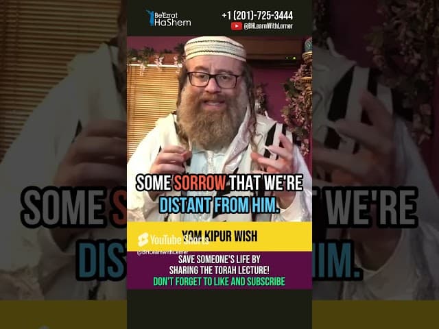 Yom Kippur Wish 💡 Getting Closer to Hashem 💎 Holy Moment #shorts #Torah #YomKippur