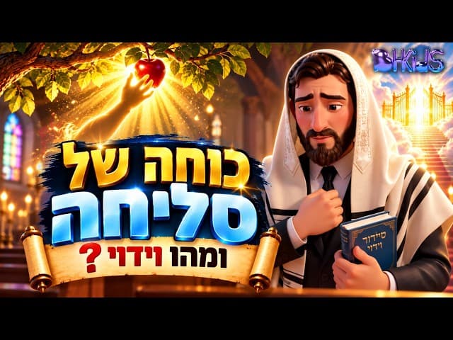 כוחה של סליחה ❤️- מהו וידוי ואיך עושים תשובה? | TORAH FOR KIDS AI