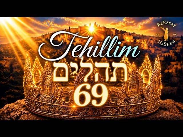 Tehillim 69- A Cry for Help and Salvation 🙏- תהילים ס"ט  | Jewish Music